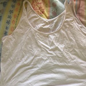 White tank top